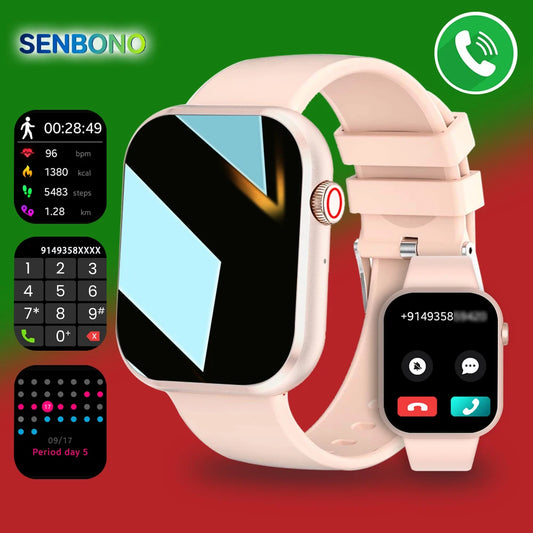 SENBONO Life3 Bluetooth Health Monitor Waterproof Smartwatch