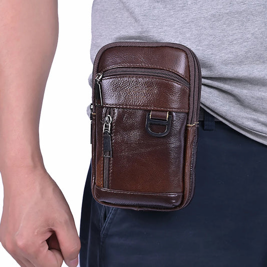 Men Leather Weatherproof Crossbody Bag/Shoulder Bag