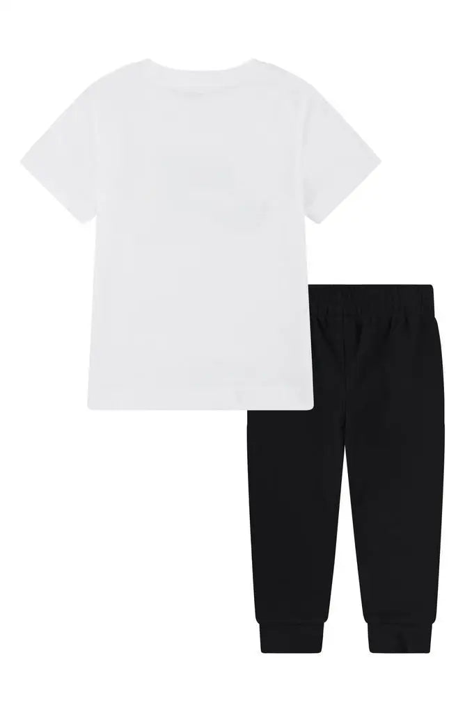Kids' Sportswear Set Short Sleeve Shirt And Joggers