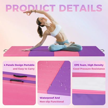 Gymnastics Mat,4-/5-fold Exercise Tumbling Mats