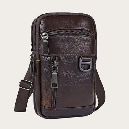 Men Leather Weatherproof Crossbody Bag/Shoulder Bag