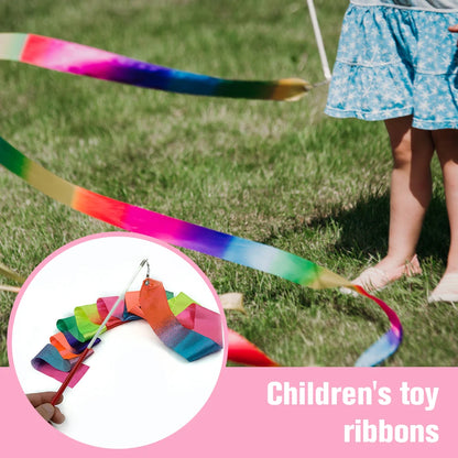 2M Rhythmic Dance Ribbon Rainbow Stick