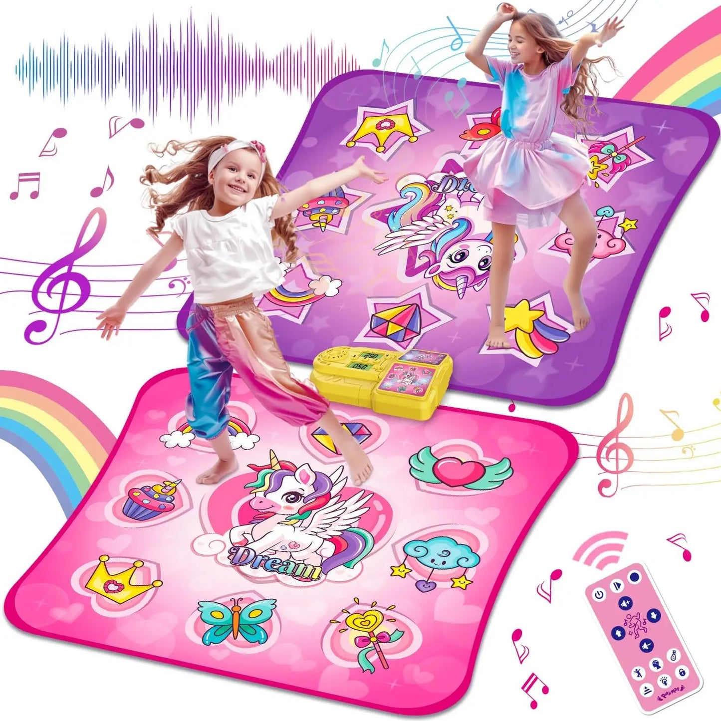 Unicorn Dance Mat 9-Level Dancing Game