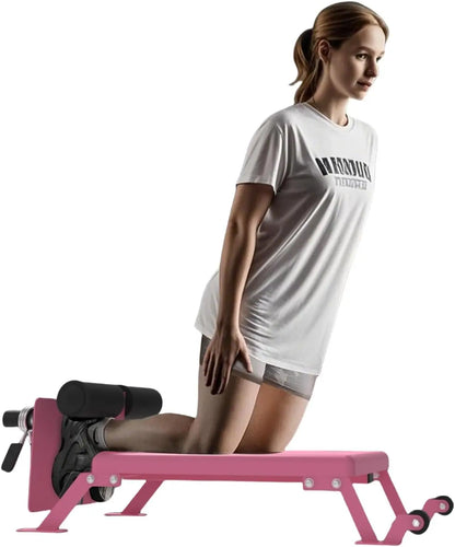 ‌Nordic Hamstring Curl Machine, Height Adjustable Bench