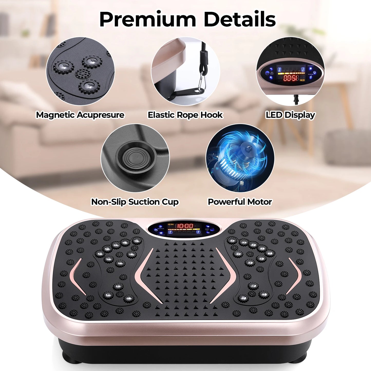 Vibration Plate Exercise Machine - Whole Body Workout