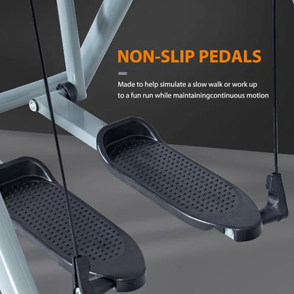 Electronic Meter Elliptical Glider, Foldable Storage