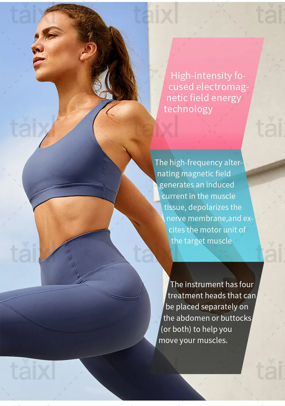 TAIXL Body Sculpt Machine 15Tesla 6500w