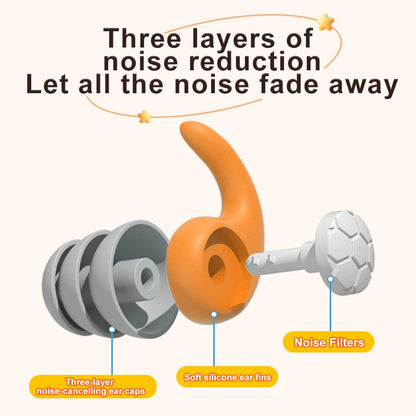 Silicone Earplug for Swimming, Noise Reduction & Sleeping  5-12yrs