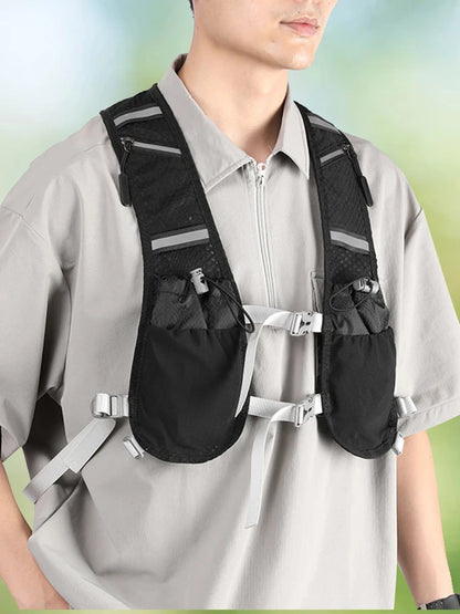 Hydration Running Vest Reflective Lightweight Cycling Backpack