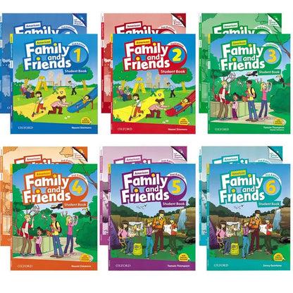 2nd Edition Family and Friends Level 1 to 6 work books
