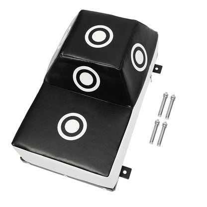 Wall-Mounted Boxing Target, Heavy-Duty Steel and PU, 6 Targets, Space-Saving, Durable Design for Accuracy Training