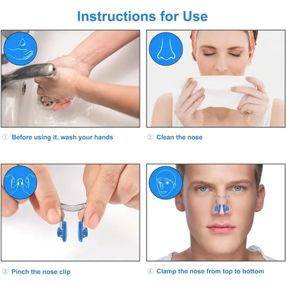 Swimming nose clip, 14 packs of waterproof silicone