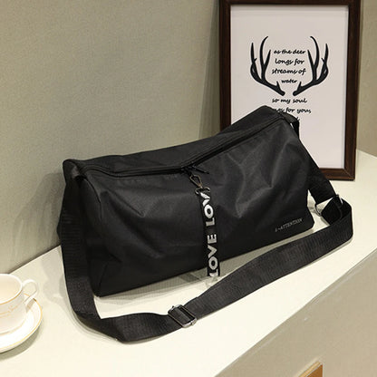Portable Gym Bag Multifunction Fashion Travel Handbag 600D
