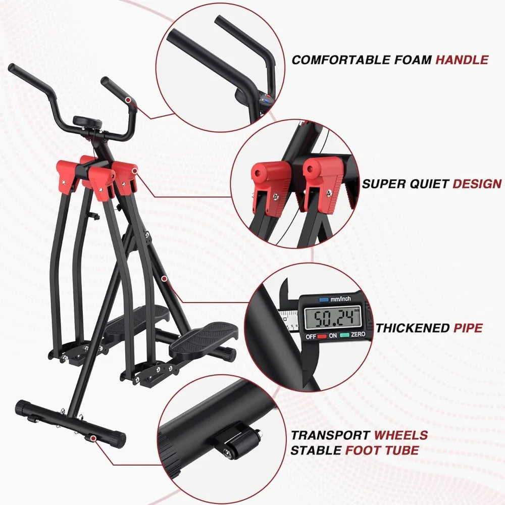 Air Walk Elliptical Glider Machine