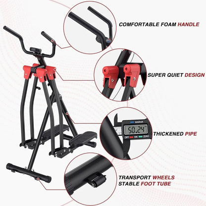 Air Walk Elliptical Glider Machine