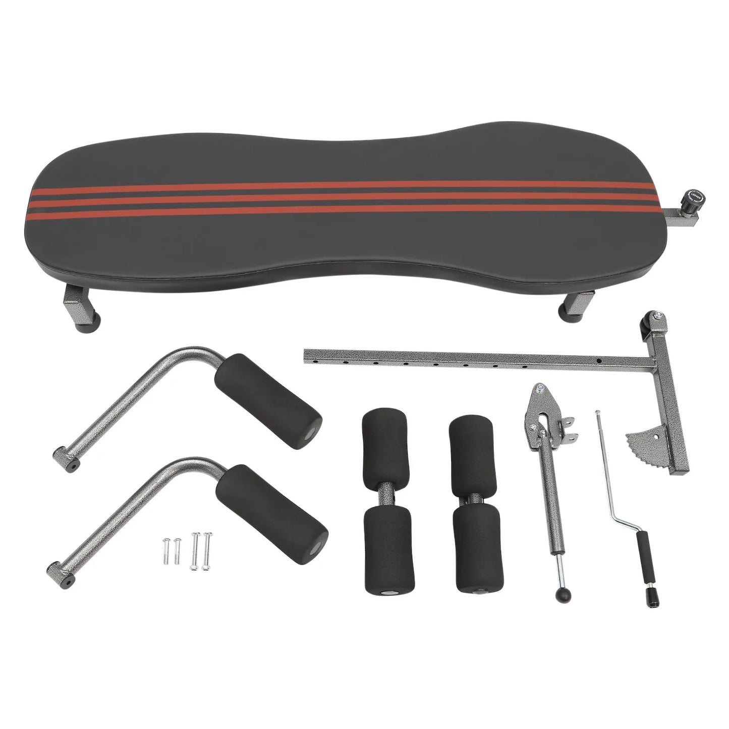 Gravity Inversion Bench - Adjustable Back Stretcher & Fitness Trainer for Spinal Decompression, Core Workouts & Home Gym