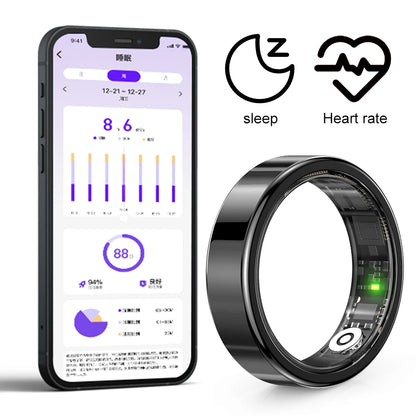 SR09 Smart Ring Health Tracker Bluetooth-Compatible 5.1
