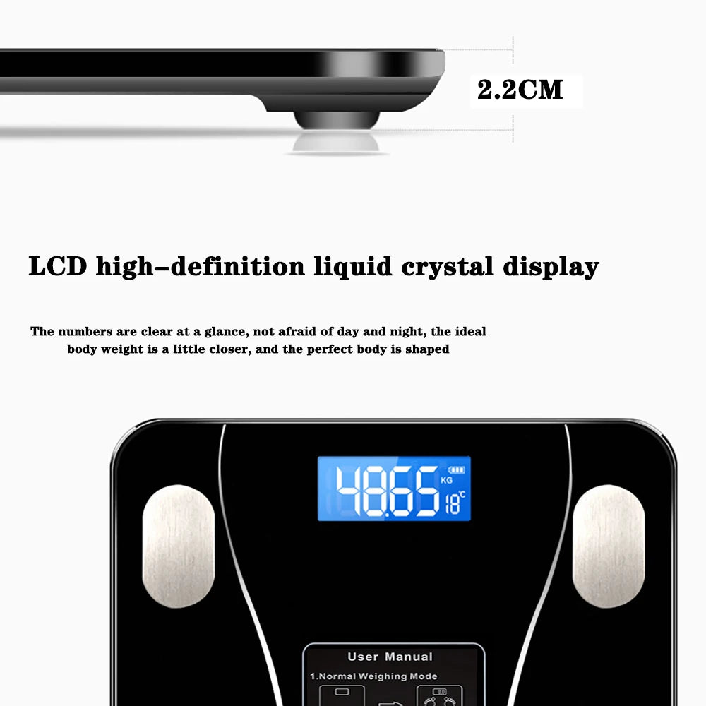 Body Fat Scale Smart Wireless Digital Weight