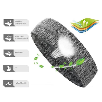 Sports Sweat Headband Elastic  Non-slip Sweat Absorbing