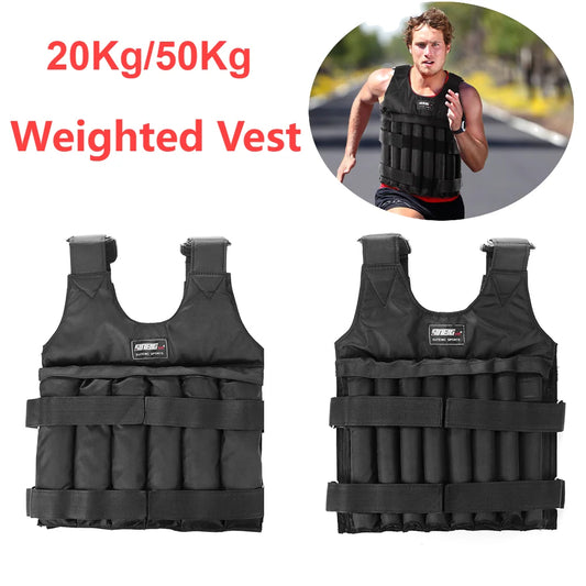 20/50kg Weight Training Suit Empty Bag Running Vest