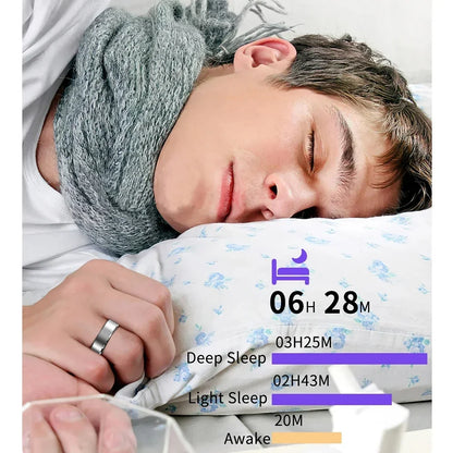 Smart Ring, Heart Rate, Blood Oxygen & Sleep monitor
