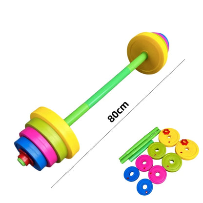 Kid Dumbbell Fitness Weightlifting Barbell Kettlebell Adjustable