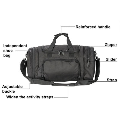 Military Tactical Travel Bag Outdoor Shoes Compartment
