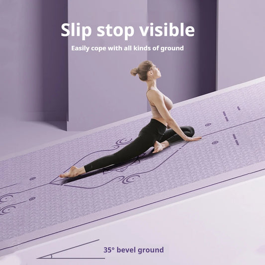 Yoga Mat Anti Slip Fitness Shock Resistance