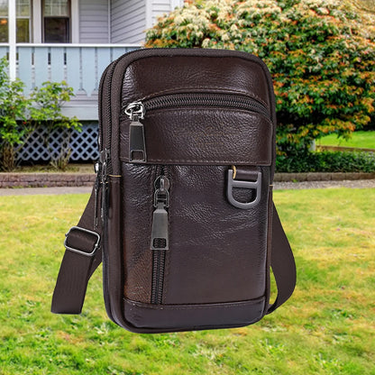 Men Leather Weatherproof Crossbody Bag/Shoulder Bag