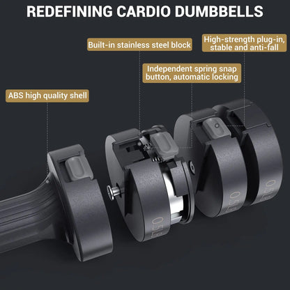 Adjustable Dumbbell Set 5lb
