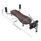 Gravity Inversion Bench - Adjustable Back Stretcher & Fitness Trainer for Spinal Decompression, Core Workouts & Home Gym