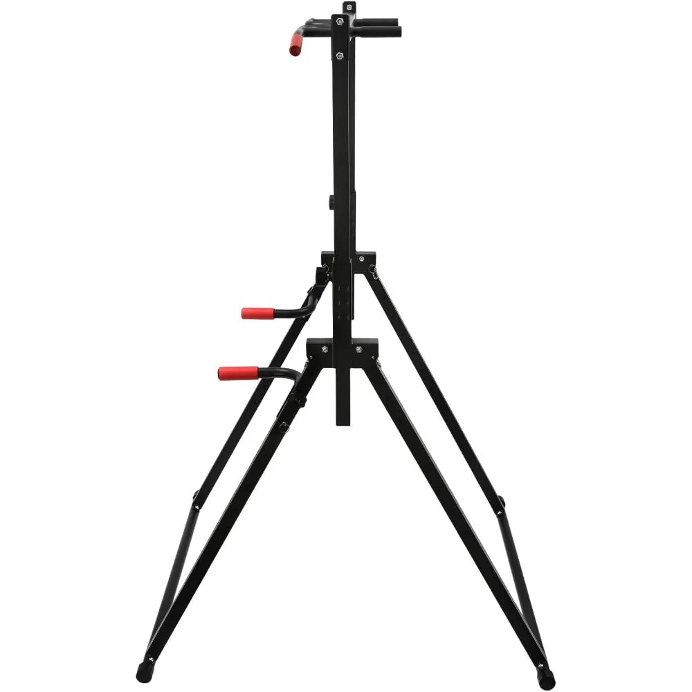 Foldable Power Station Pull-Up Bar Freestanding Triangular