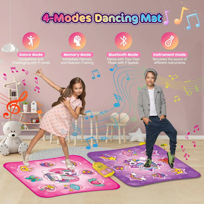 Unicorn Dance Mat 9-Level Dancing Game
