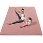Large Mat 75x52.5 inch Extra Wide TPE Exercise Mat Non-Slip Surface