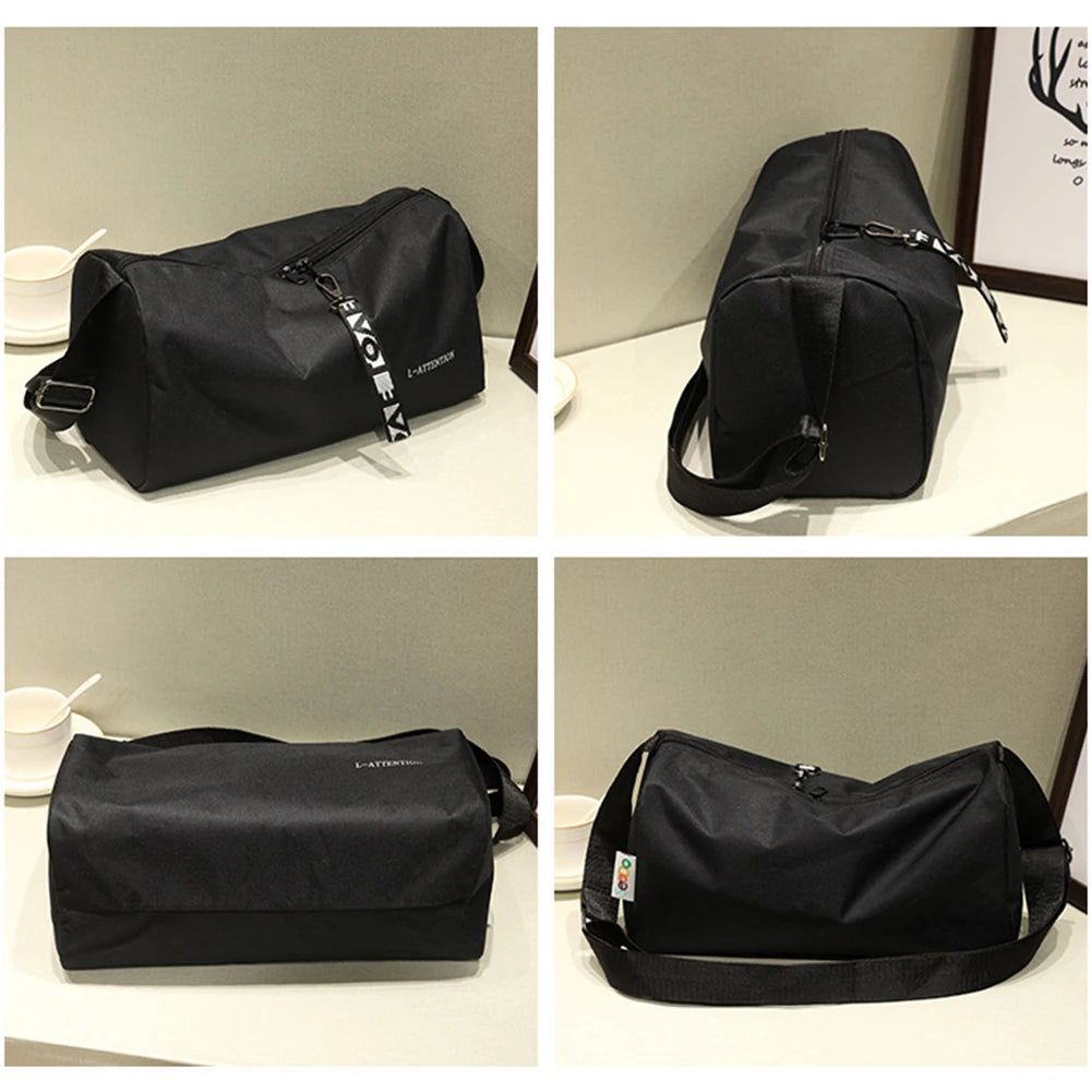 Portable Gym Bag Multifunction Fashion Travel Handbag 600D