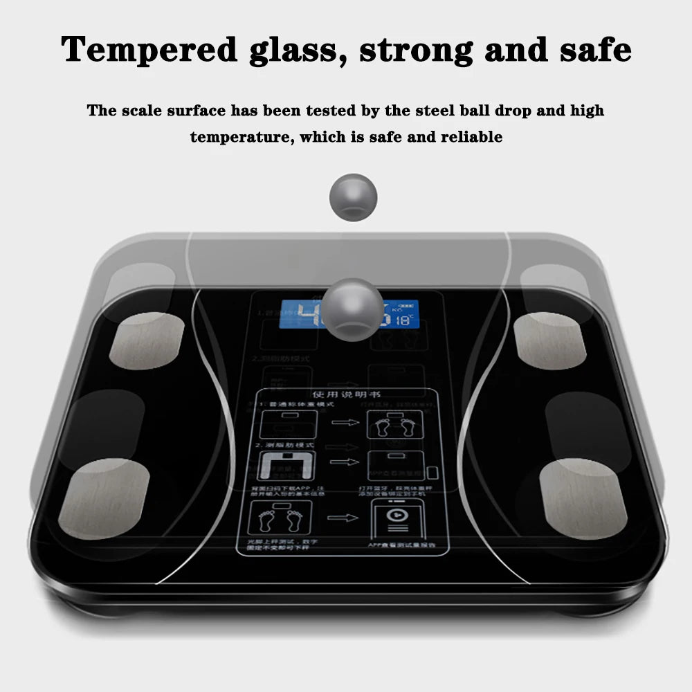Body Fat Scale Smart Wireless Digital Weight