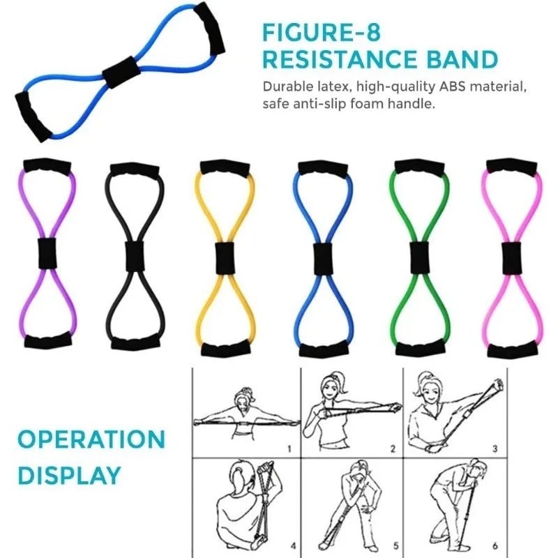 Home Equipment Magic Ring Booty Bands 25cm Figure 8