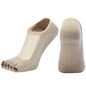 Women Open Toe Yoga Socks Cotton Anti-slip