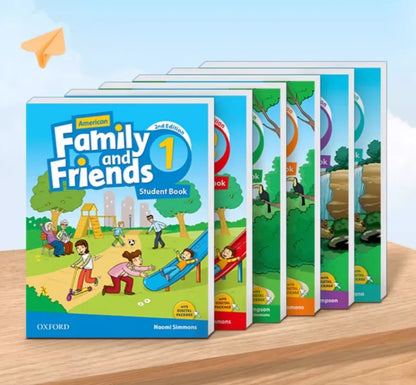 2nd Edition Family and Friends Level 1 to 6 work books