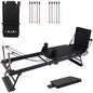 Foldable Reformer Pilates Machine with Adjustable Heights