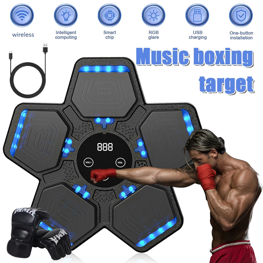 Music Boxing Target Wall Mounted