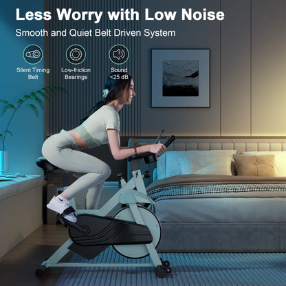 32-Level Magnetic Resistance Stationary Bike Low Noise