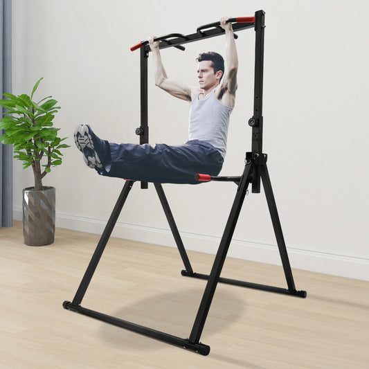 Foldable Power Station Pull-Up Bar Freestanding Triangular