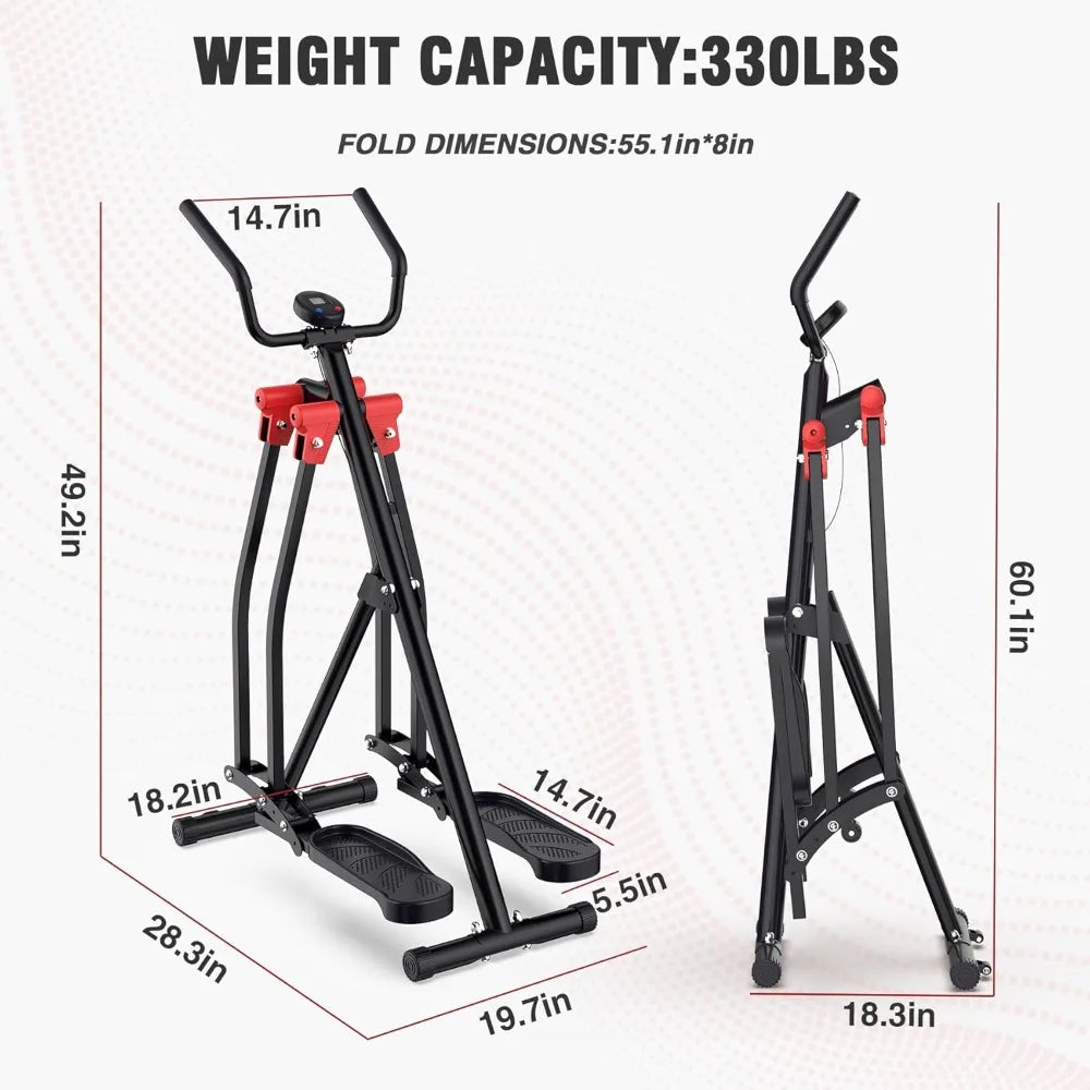 Air Walk Elliptical Glider Machine