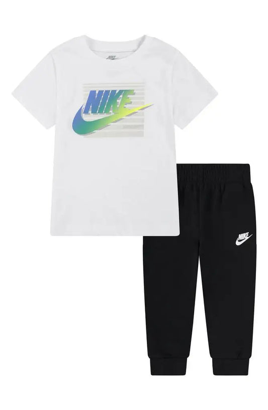 Kids' Sportswear Set Short Sleeve Shirt And Joggers