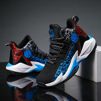 Basketball Shoes Boy's Mesh Breathable Non-slip