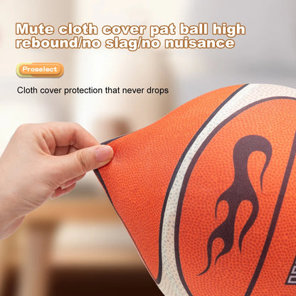 Indoor Silent Basketball & Ball Hoop High-Resilience