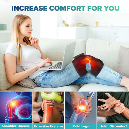 Joint Physiotherapy Hot Compress Vibration Massage