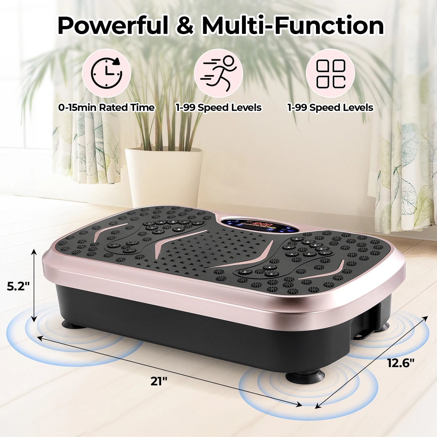 Vibration Plate Exercise Machine - Whole Body Workout