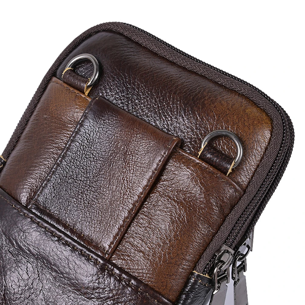 Men Leather Weatherproof Crossbody Bag/Shoulder Bag